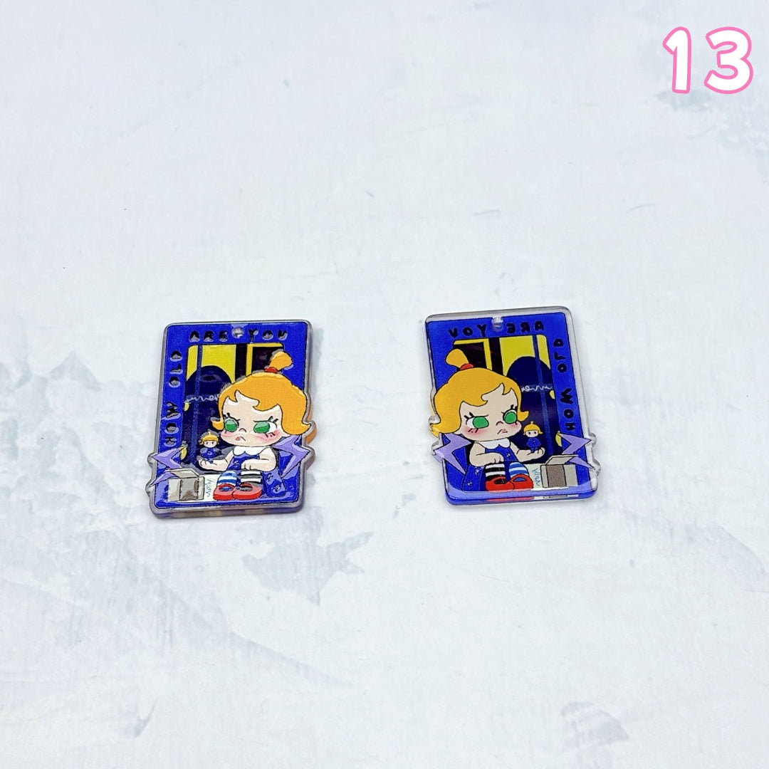 A1004  カラフルアクリルパーツ ✦ キュートなハンドメイド素材