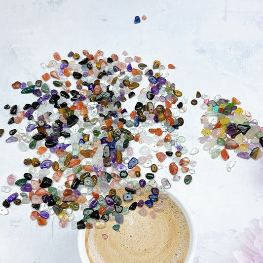 A1042  創造性無限大：天然石さざれ石 | あなただけの個性的なインテリア＆ハンドメイドに最適