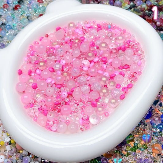 A1158  ガラスパーツ在庫整理 — 上品に輝くハンドメイド素材