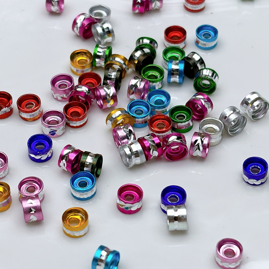 A653  アクリルビーズ - 軽やかでカラフルなDIYアクセサリーパーツ