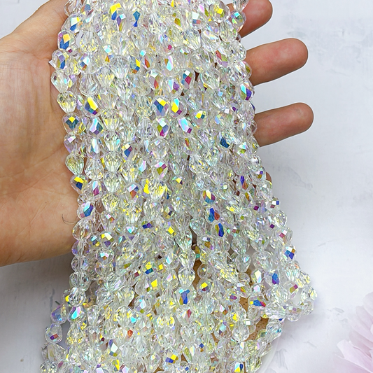 A694  角砂糖風ガラスパーツ｜方糖感玻璃配件・DIY手作素材