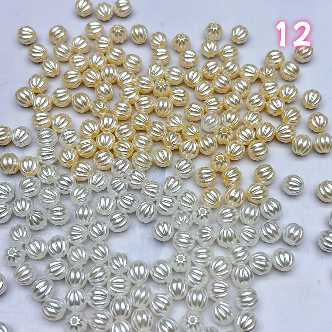 A722 模造真珠風アクリルパーツ – 軽やかで艶めく定番素材   つめつめ放題
