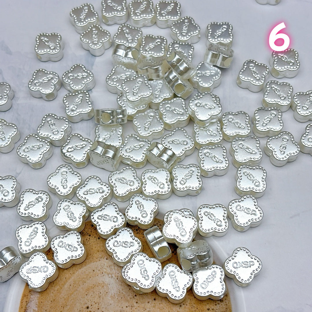 A722 模造真珠風アクリルパーツ – 軽やかで艶めく定番素材   つめつめ放題