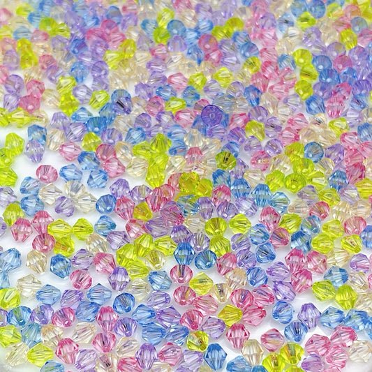 A935  多色カットアクリルパーツ ✦ ハンドメイドDIY素材 ✦ ビーズやチャーム作りに最適