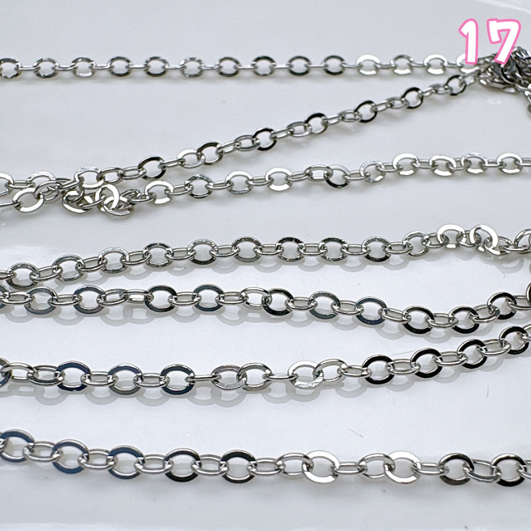 A960  多種類メタルチェーンコレクション ✦ ハンドメイドアクセサリーパーツ ✦ ネックレス・ブレスレットに最適