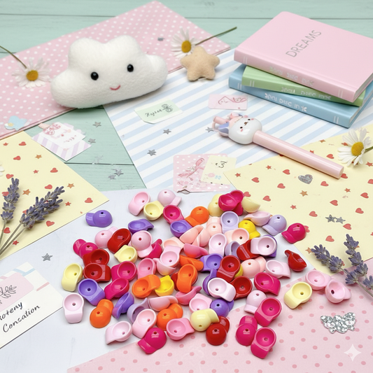 A1106  🎀アクリルハットパーツ｜可愛いDIY手作りアクセ素材