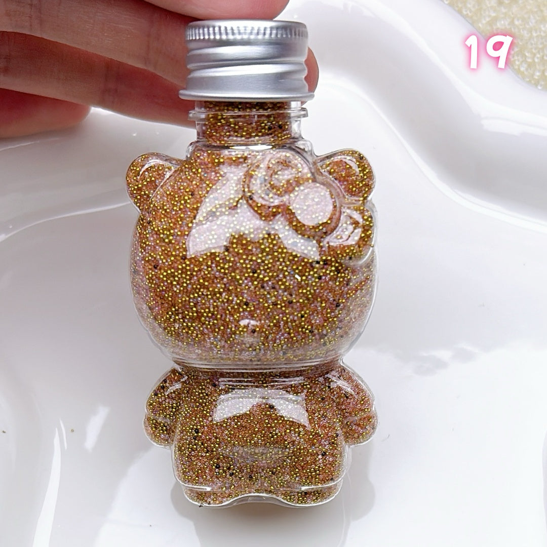 A621 : 50ml小猫ボトル  ガラスパーツ