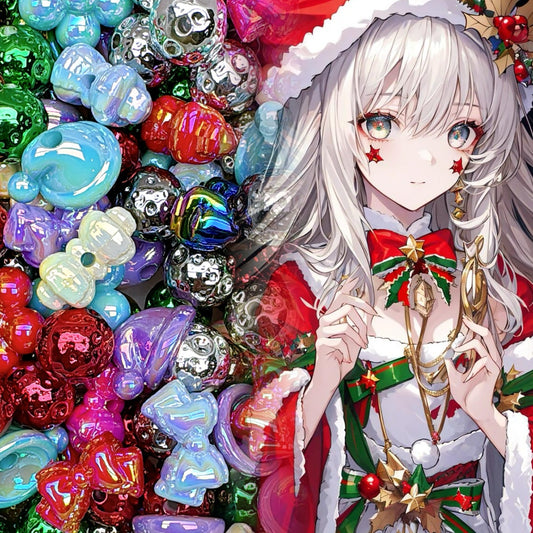 YK11：隕石テーマのクリスマスシリーズ | アクリル手作りアクセサリーパーツ