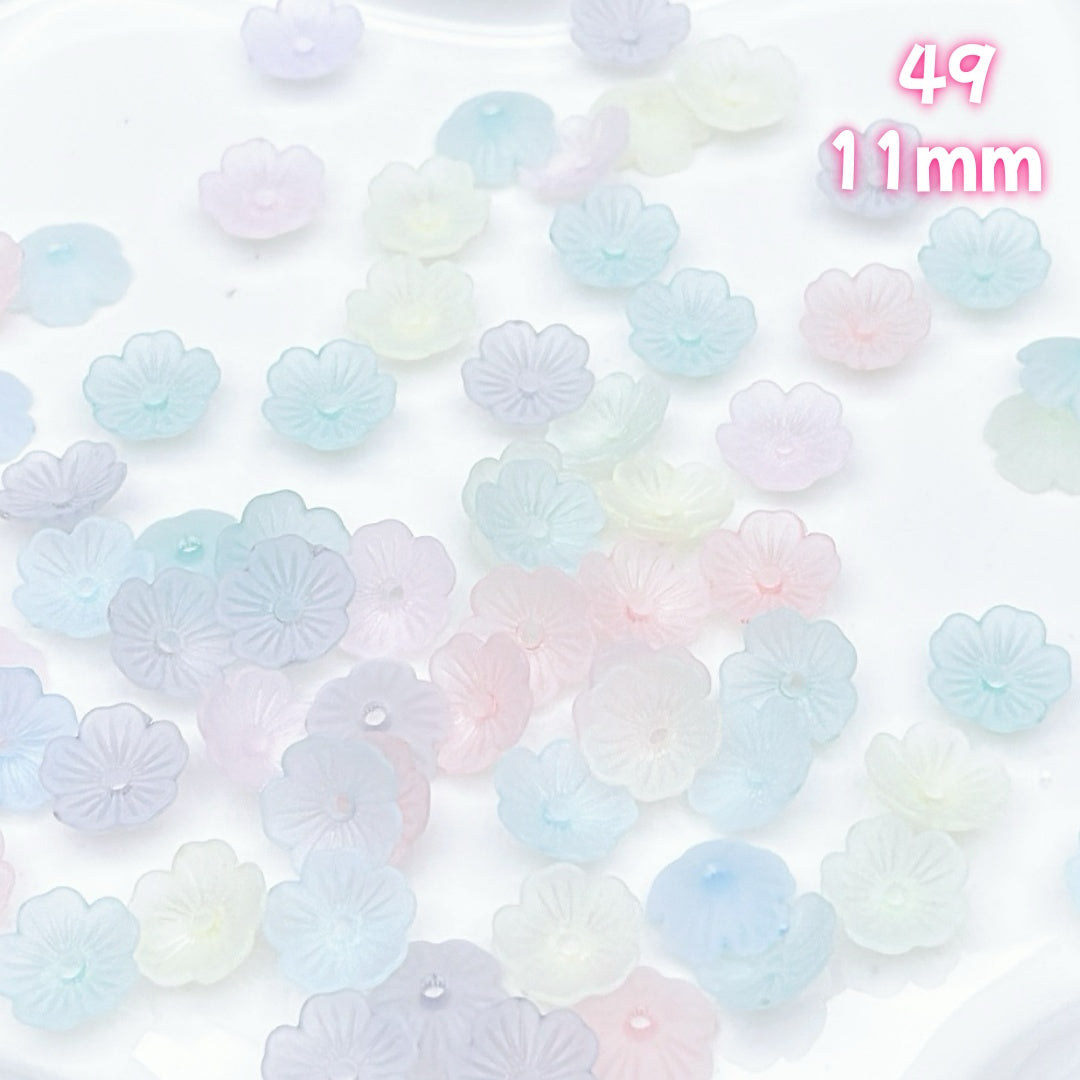 YKL1  アクリル花パーツ   アクリル基本パーツ & 定番パーツ