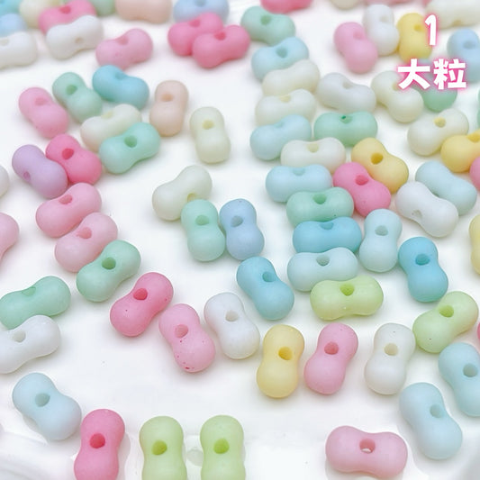 YKL2    アクリルピーナッツビーズ  アクリル基本パーツ & 定番パーツ