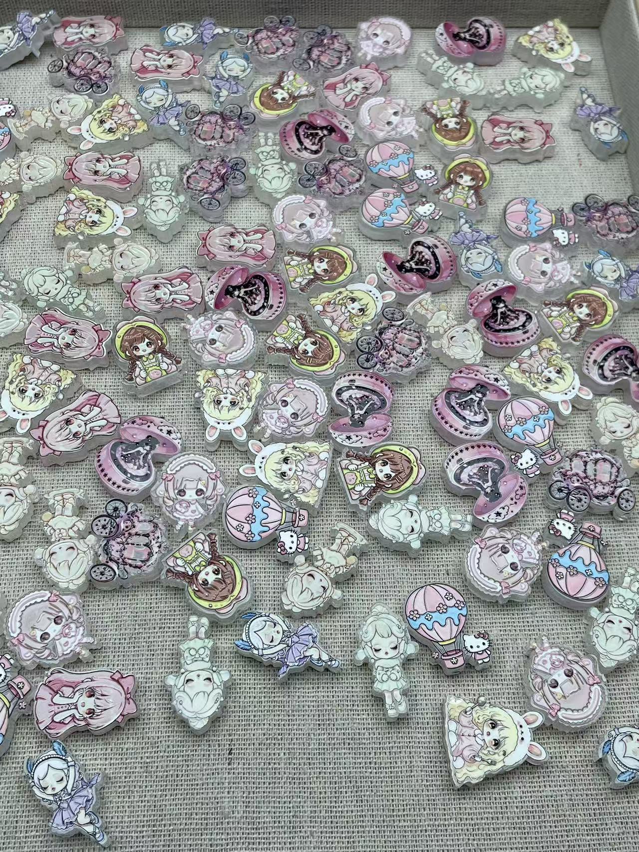 A425:アクリルレリーフ貫通穴付き　DIYカード全集工場で品切れ続出の大人気アイテム！在庫限定・残り少ないです。