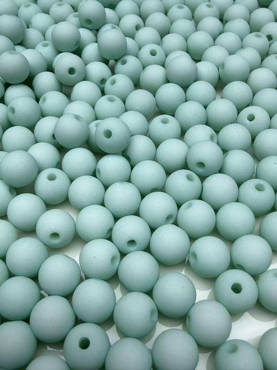 A120  DIYハンドメイド専用 アクリルラバービーズ 夜光 4mm