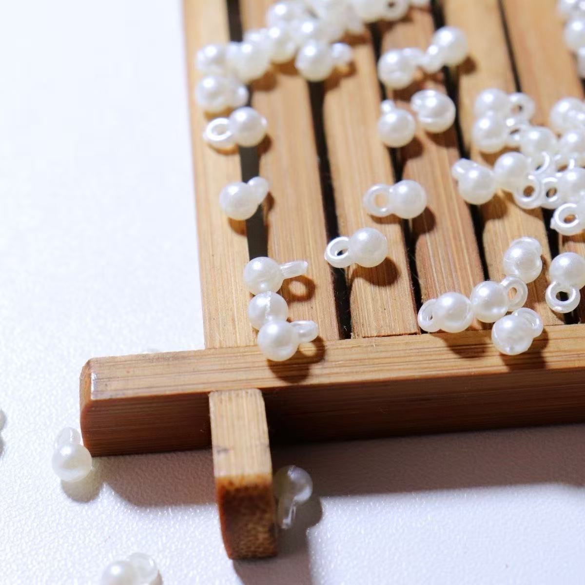 A422:🐚アクリルパールアクセサリー DIYパーツ フルセット🐚
