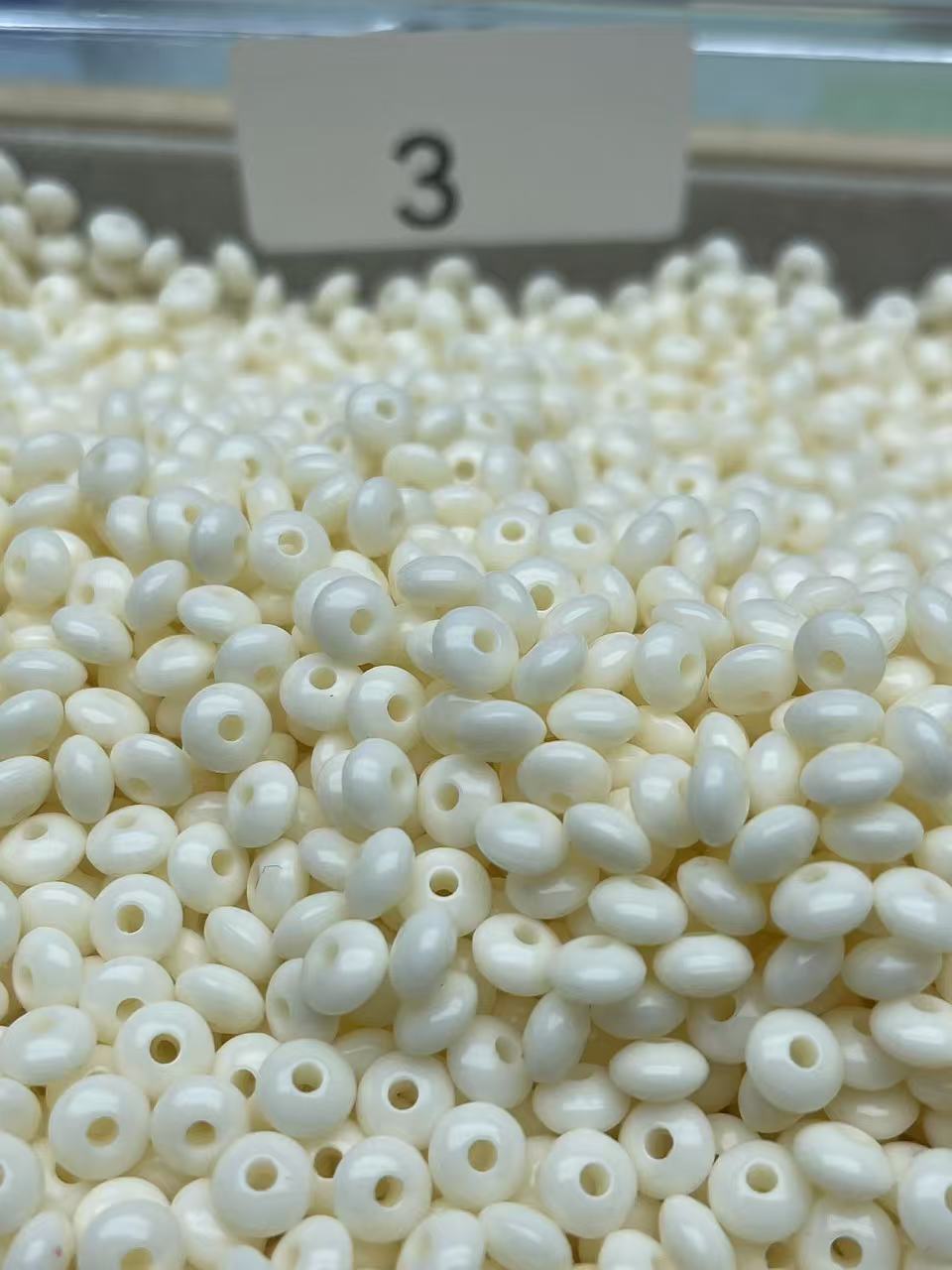 A509:アクリル製DIYアクセサリーパーツ、12色のそろばん玉からお選びいただけます