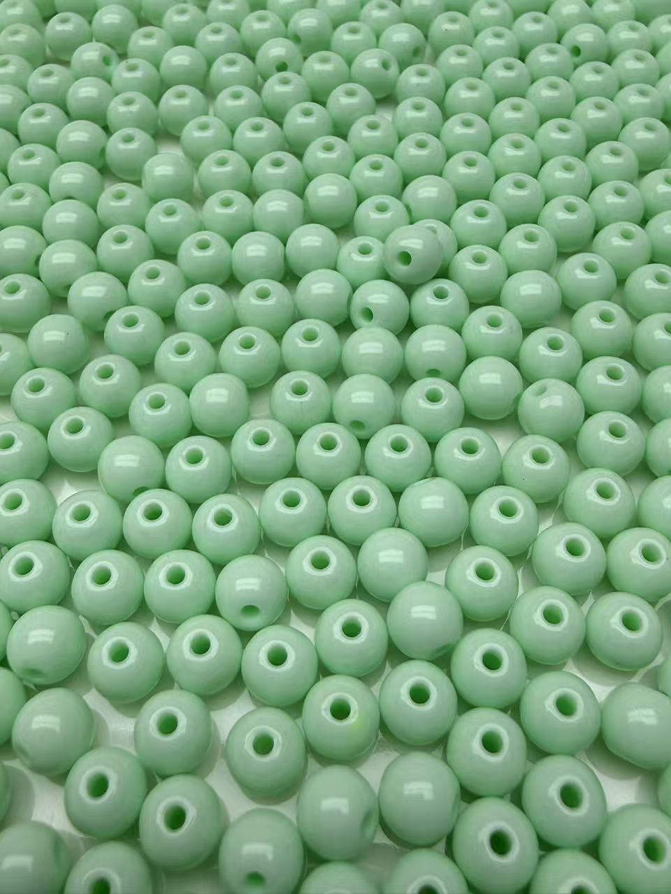 A121アクリルビーズ  6mm 実色 ベーシックタイプ ハンドメイド必須アイテム