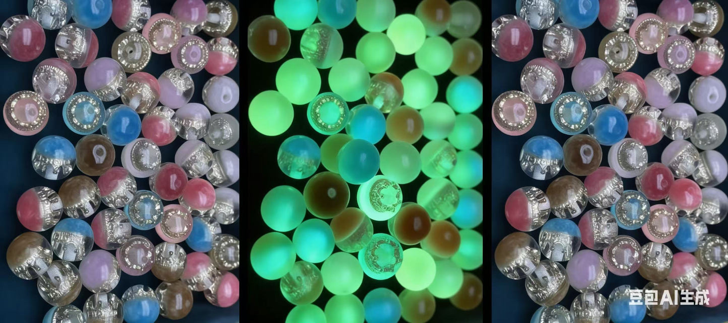 A170:複数デザイン DIYレジンビーズ アソートセット
