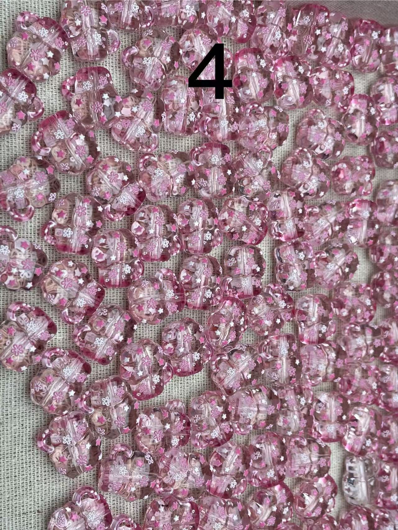 A174:高透品質 小型モールド ハンドメイドパーツ 自由選択おまけのチップ10個付き