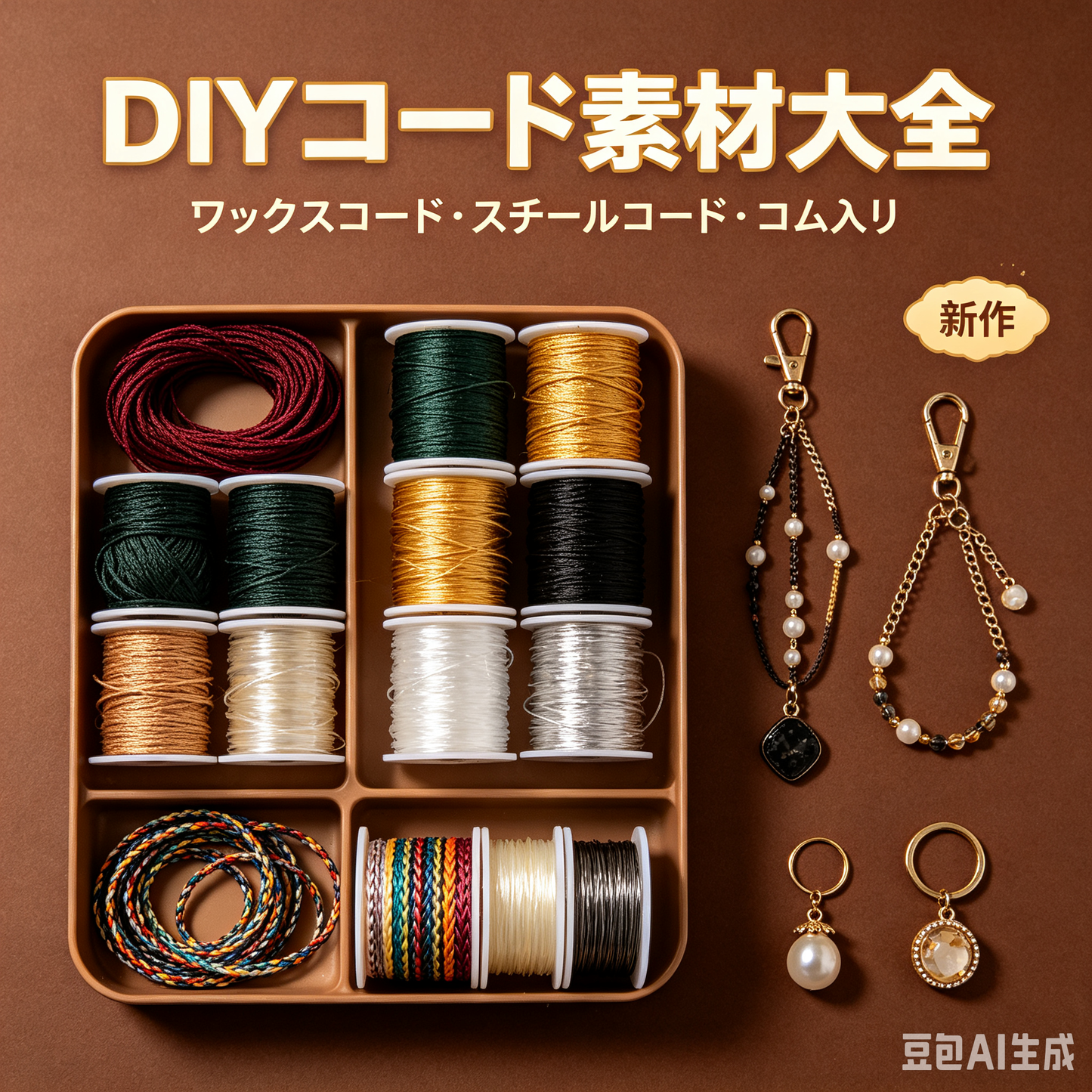 A607:DIY糸類パーツ大全(DIY线类配件大全)