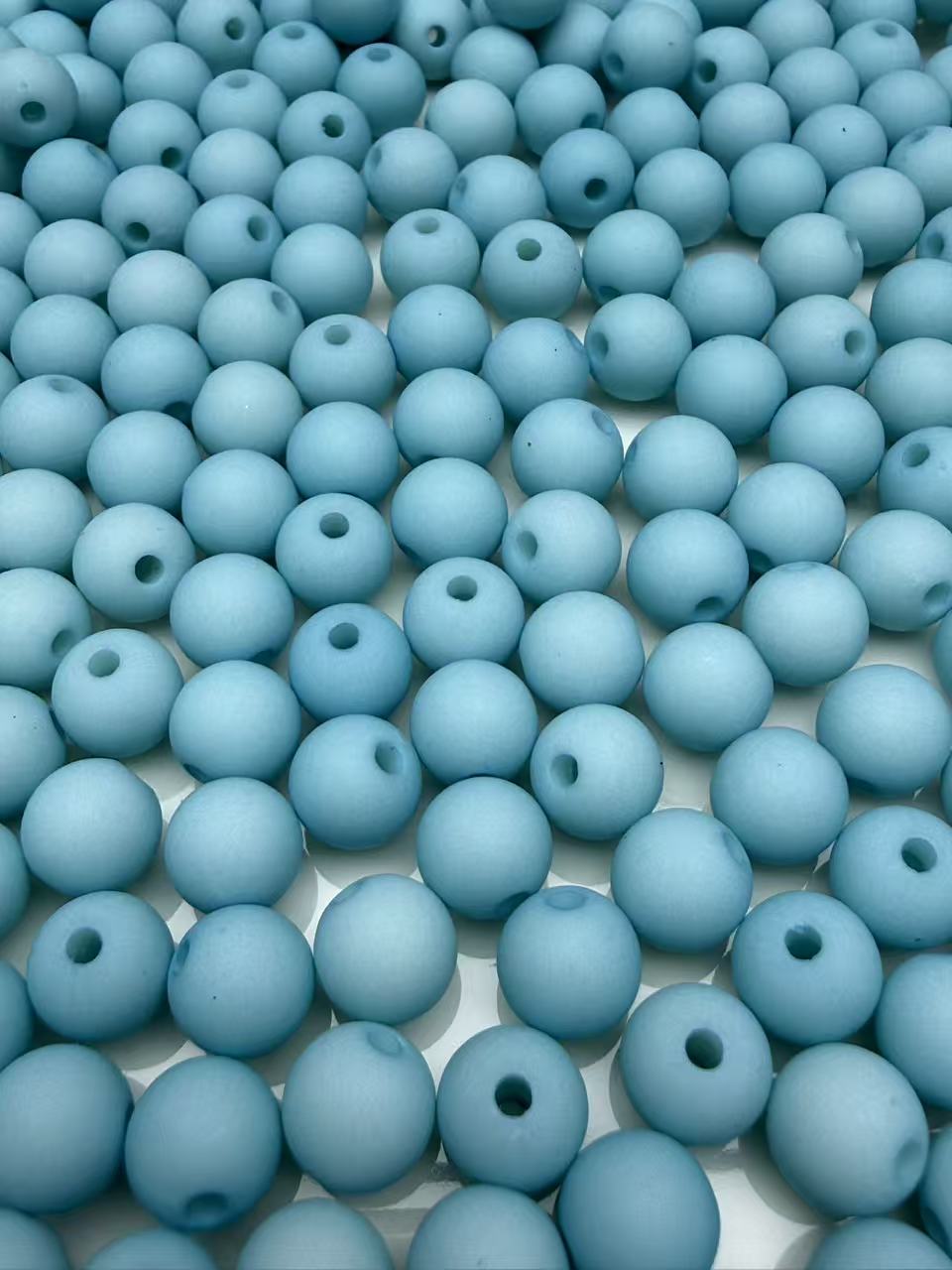 A120  DIYハンドメイド専用 アクリルラバービーズ 夜光 4mm