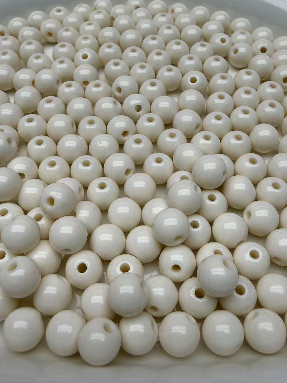 A123 アクリルビーズ  8mm 実色 ベーシックタイプ ハンドメイド必須アイテム