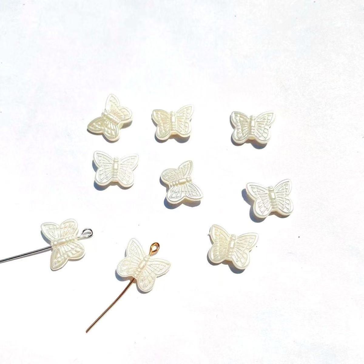 A422:🐚アクリルパールアクセサリー DIYパーツ フルセット🐚