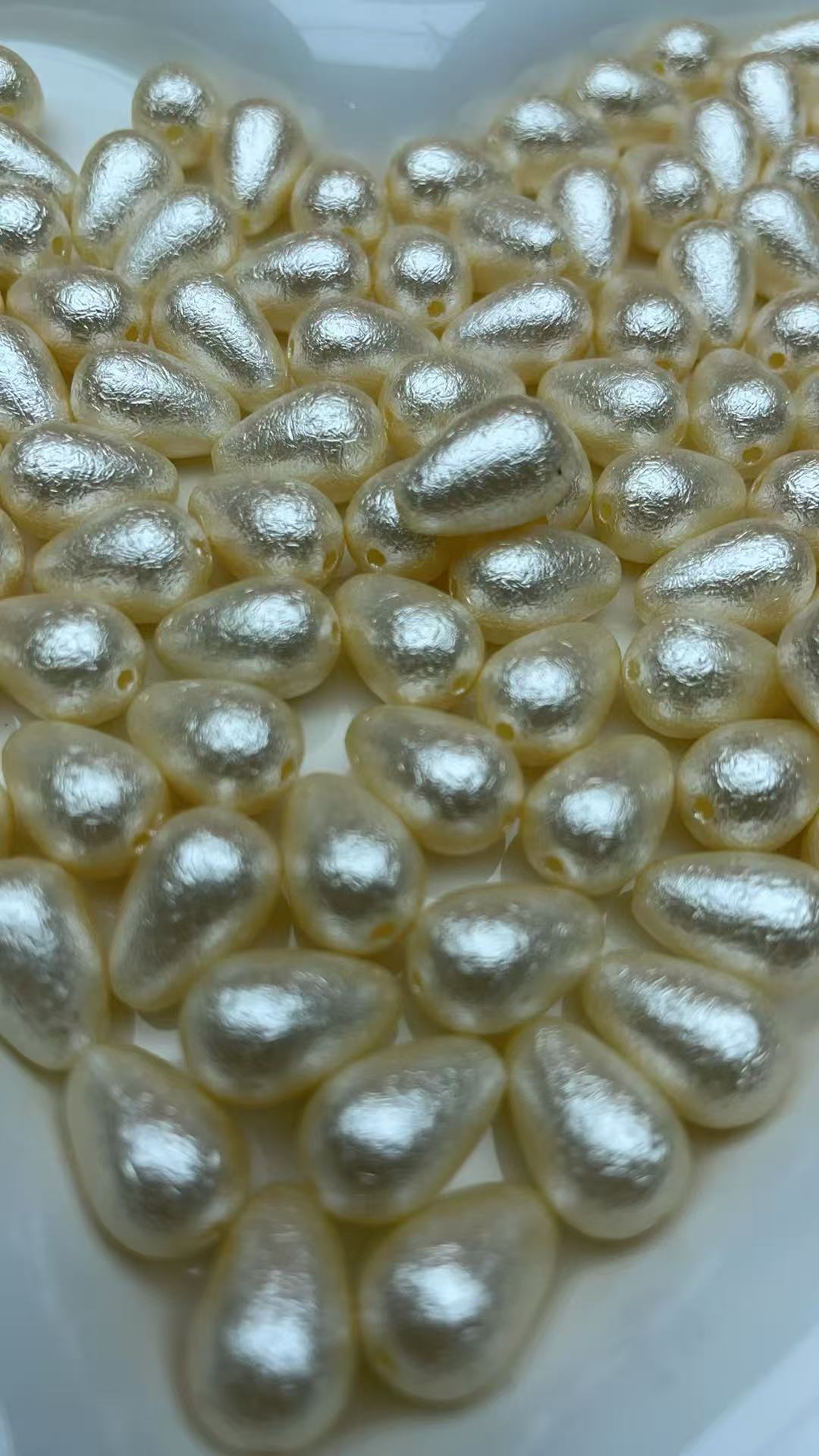 A422:🐚アクリルパールアクセサリー DIYパーツ フルセット🐚